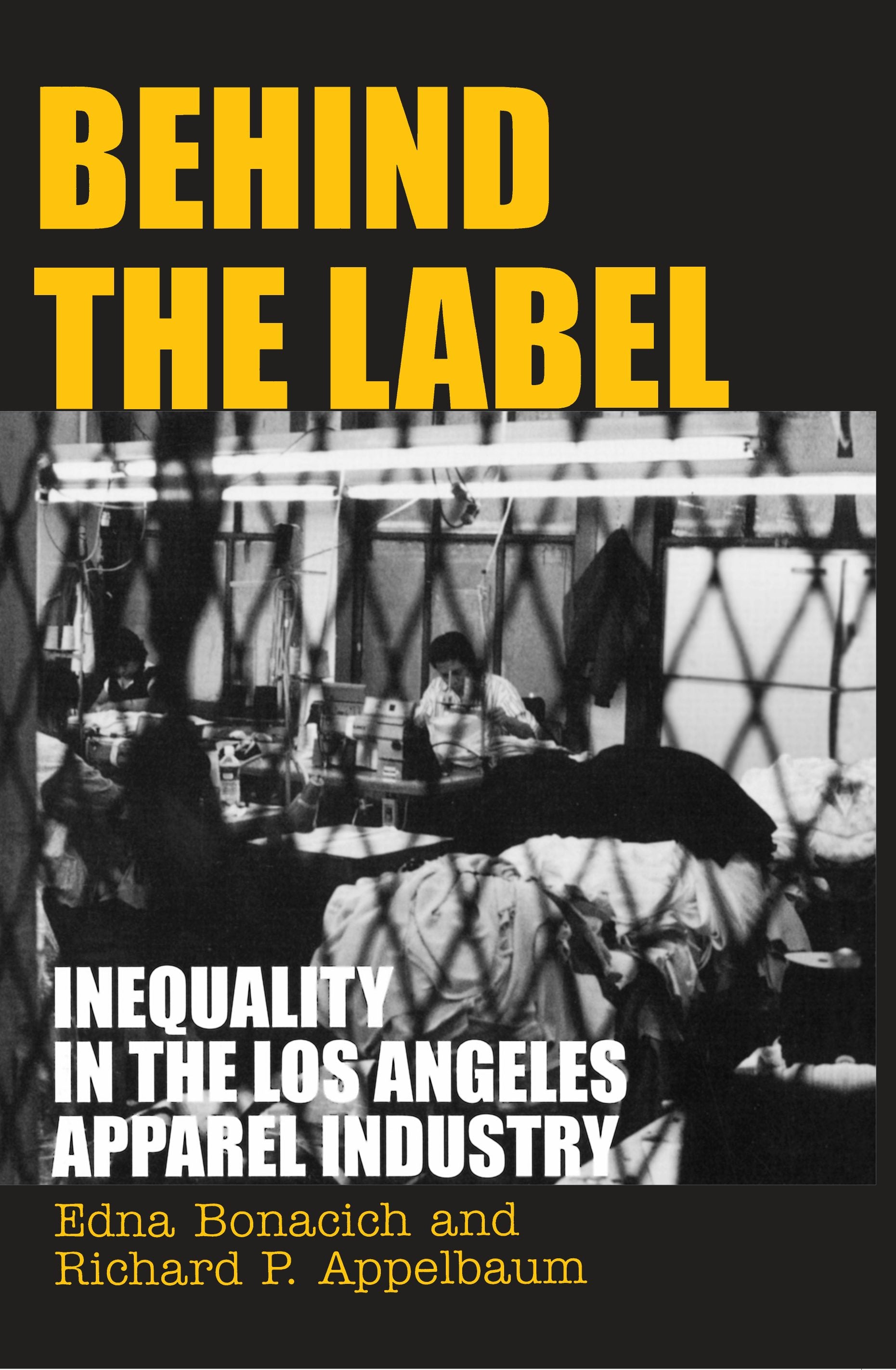 Book cover image for Behind the Label ISBN: 9780520925595